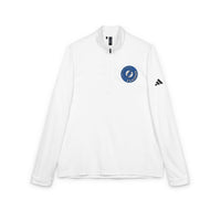 Adidas® Embroidered Quarter-Zip Pullover