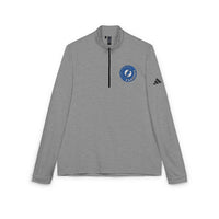 Adidas® Embroidered Quarter-Zip Pullover