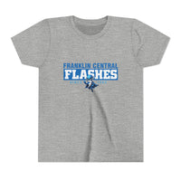 Franklin Central Flashes Youth Tee Flash Kid
