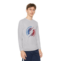 Franklin Central Blue/Red Youth Long Sleeve Tee