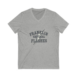 Franklin Central Flashes V-Neck Tee Unisex
