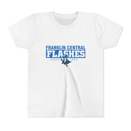 Franklin Central Flashes Youth Tee Flash Kid