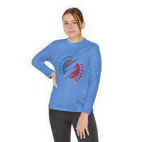 Franklin Central Blue/Red Youth Long Sleeve Tee