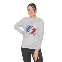 Franklin Central Blue/Red Youth Long Sleeve Tee