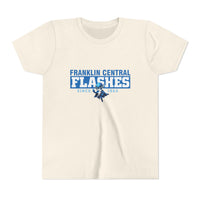 Franklin Central Flashes Youth Tee Flash Kid