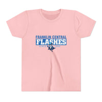 Franklin Central Flashes Youth Tee Flash Kid