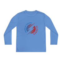 Franklin Central Blue/Red Youth Long Sleeve Tee