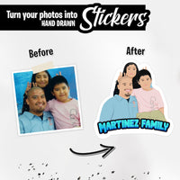 Custom Family Photo Stickers