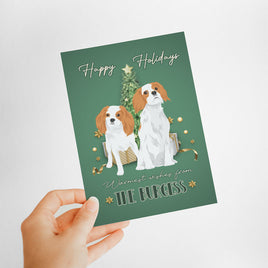 Personalized Dog Holiday Card