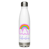 Stainless steel water bottle